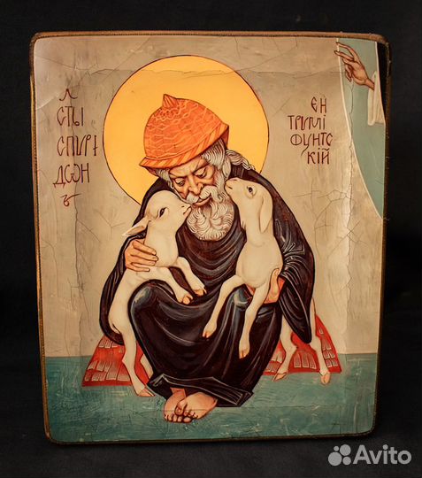 Икона ручной работы 