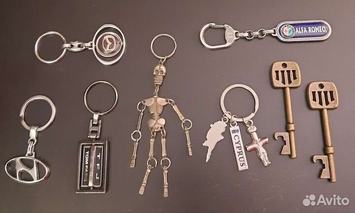 Брелки, подвески на сумку, рюкзак