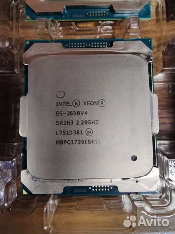 Процессорпроцессор Intel Xeon E5-2650 v4