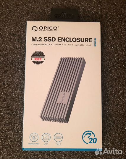 Orico M233C3-G4 USB nvme внешний бокс