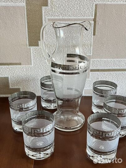 Набор посуды Чехия Mig Kristal