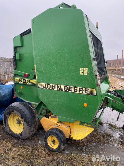 Пресс-подборщик John Deere 580, 1998