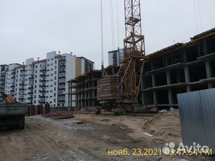Ход строительства ЖК «Заречье Park» 4 квартал 2021
