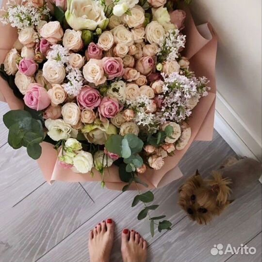 Цеты розы и букеты Авторские композиции