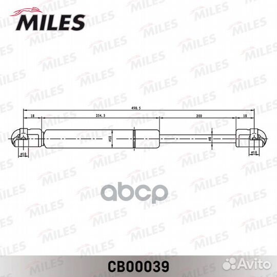 Амортизатор крышки багажника skoda octavia comb