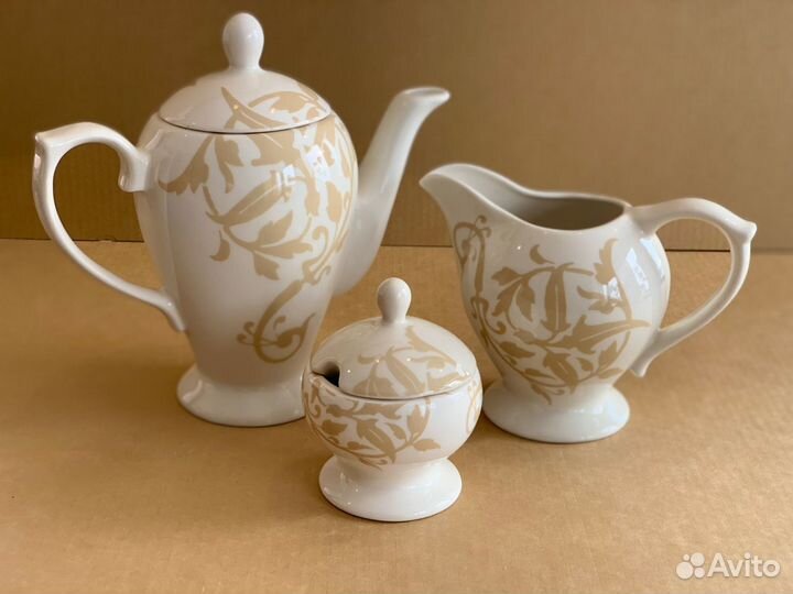 Кофейный сервиз (без чашек). Керамика (Бразилия)