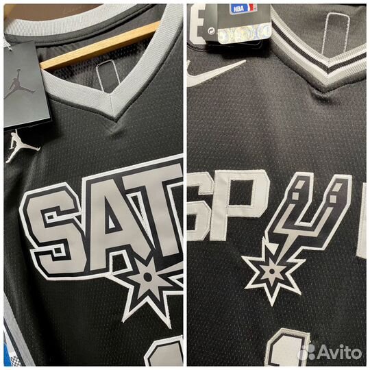 Баскетбольная майка джерси San Antonio Spurs