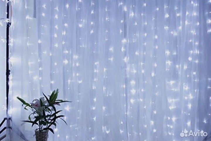 Гирлянда штора