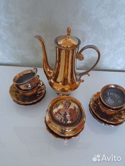 Кофейный сервиз на 4 персоны