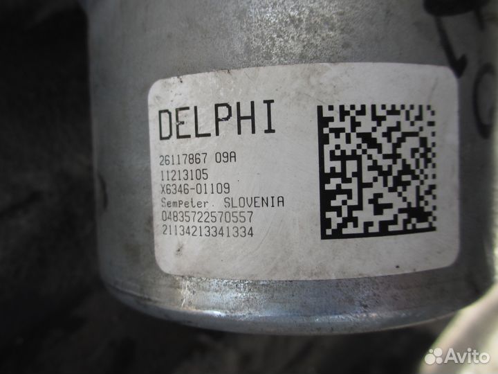 Электро усилитель руля гур Opel Corsa D