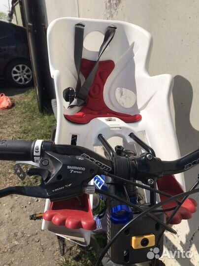 Bellelli сиделие переднее Pepe Clamp, белое