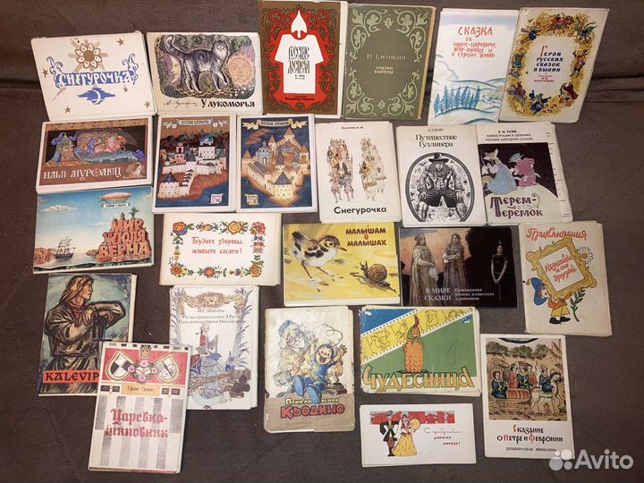 180 наборов открыток СССР 1950-1990