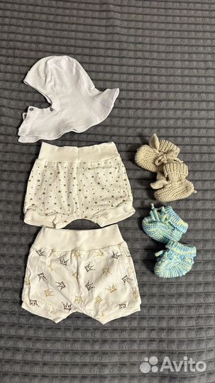 Слипы и боди 68 размер