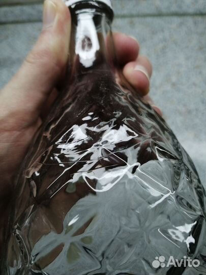 Графин со стопками и салатницей СССР