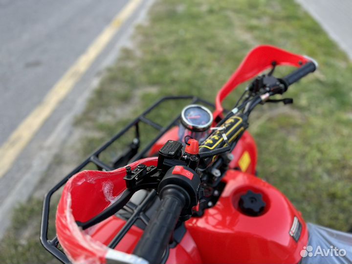 Новый квадроцикл ATV 125C красный в наличии
