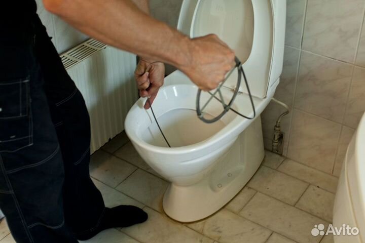 Сантехработы, канализация, засоры. Подольск