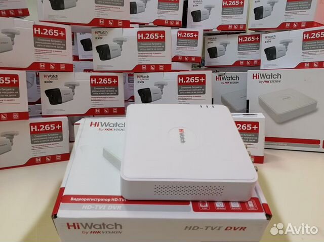 Видеорегистратор на 8 каналов DS-H208QA HiWatch