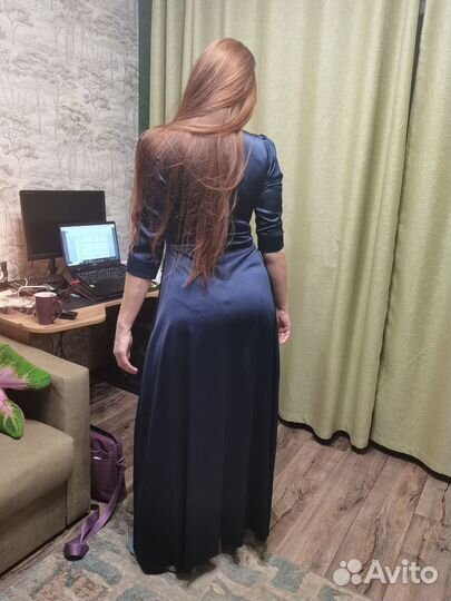 Вечернее платье в пол 48 размер