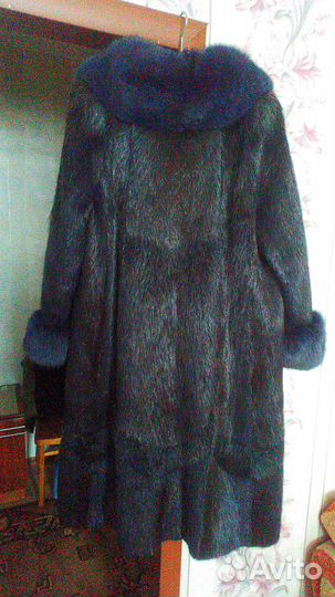 Нутриевая шуба