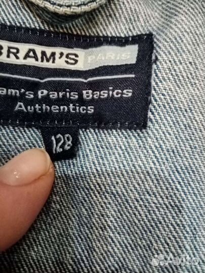 Куртка джинсовая р. 128.д.мальчика