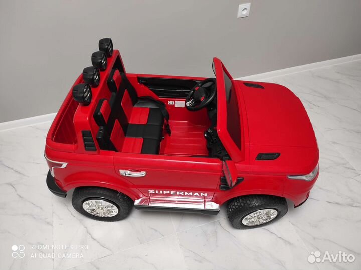 Детский электромобиль двухместный бу