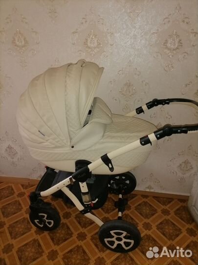 Детские коляски 2 в 1 эко кожа
