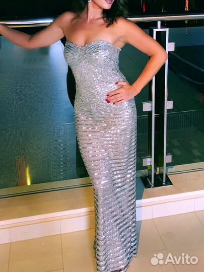 Платье женское 42 44 черное вечернее