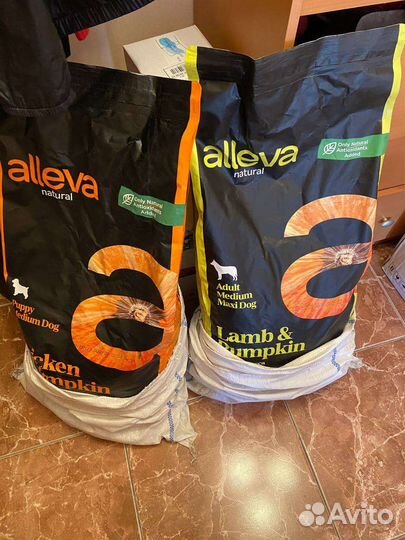 Корм для собак Alleva
