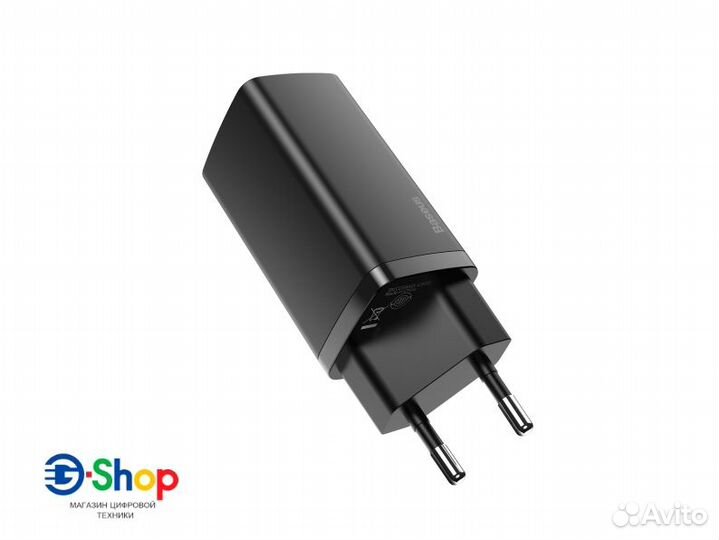 Сетевое зарядное Baseus 65W GaN Lite PD3.0 QC4.0