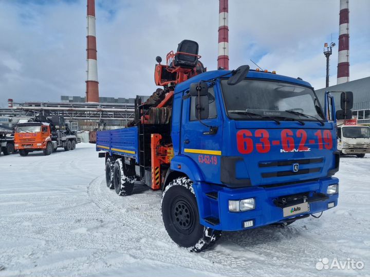 КамАЗ 43118 с КМУ, 2016