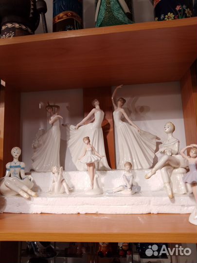 Фарфоровые статуэтки болерин