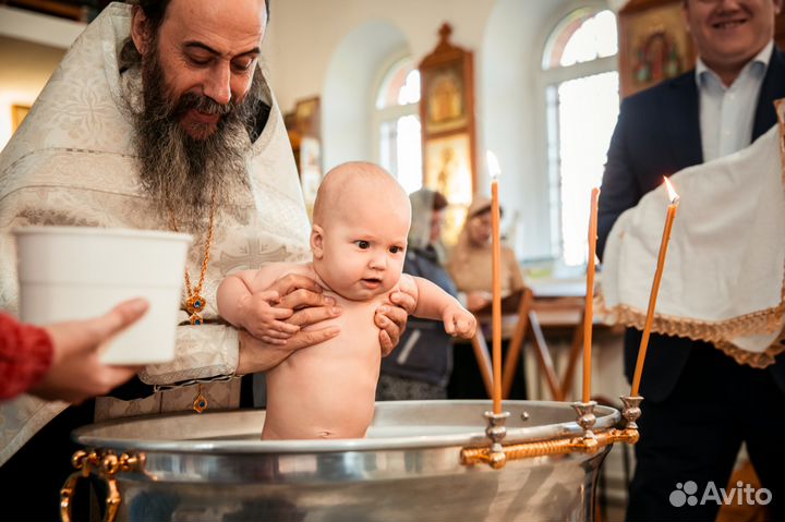 Фотограф на Крещение, крестины ребенка