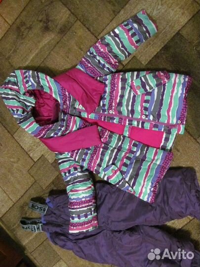 Костюм зима новый для девочки 86