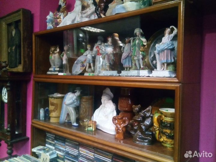 Полки книжные старые Шикарные массив Германия 1960