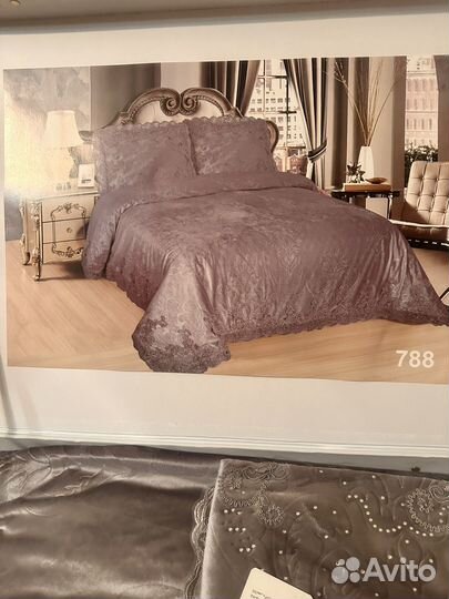 Покрывало с наволочками турция