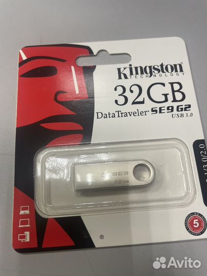 Флешка usb 32гб kingston