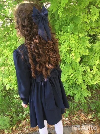 Школьная форма для девочки 134 синяя