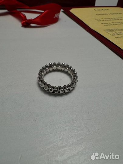 Золотое кольцо cartier