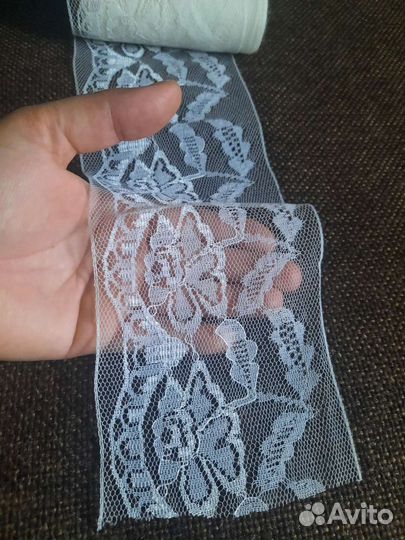 Кружево,тесьма,белая,ретро,винтаж,ссср