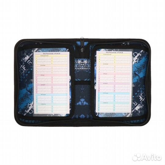 2 шт. Пенал 1 секция, 140 х 200 х 40 мм, 2 откидные планки, тканевый, пкт 09-20 'Джип'