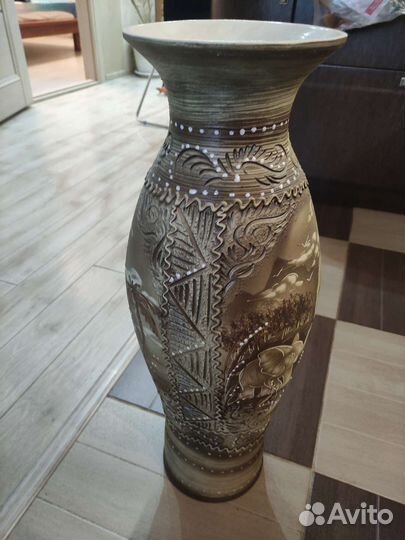 Ваза напольная высокая