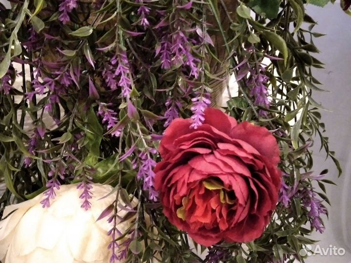 Искусственные цветы для декора свадьбы бу