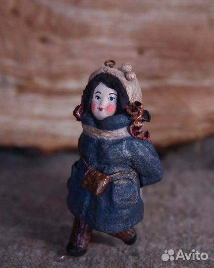 Ватные ёлочные игрушки новые