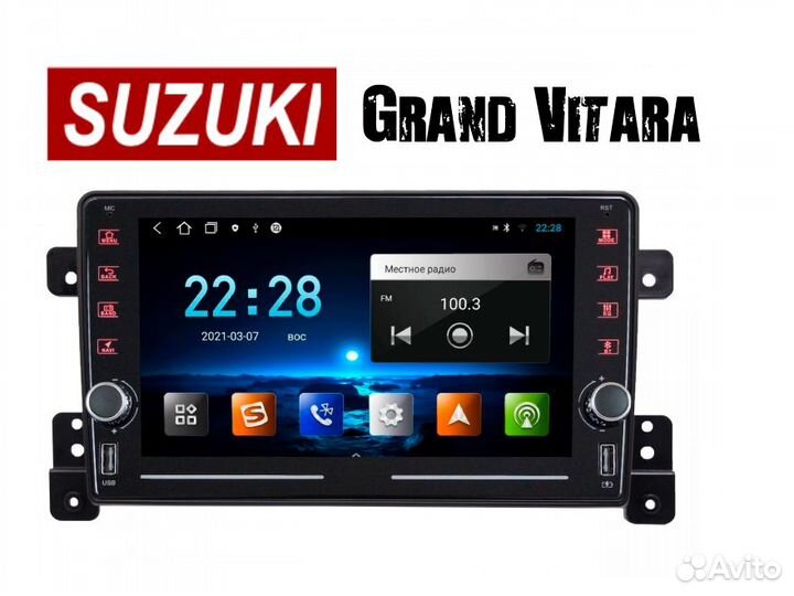 Topway ts18 Suzuki Grand Vitara CarPlay 2/32gb