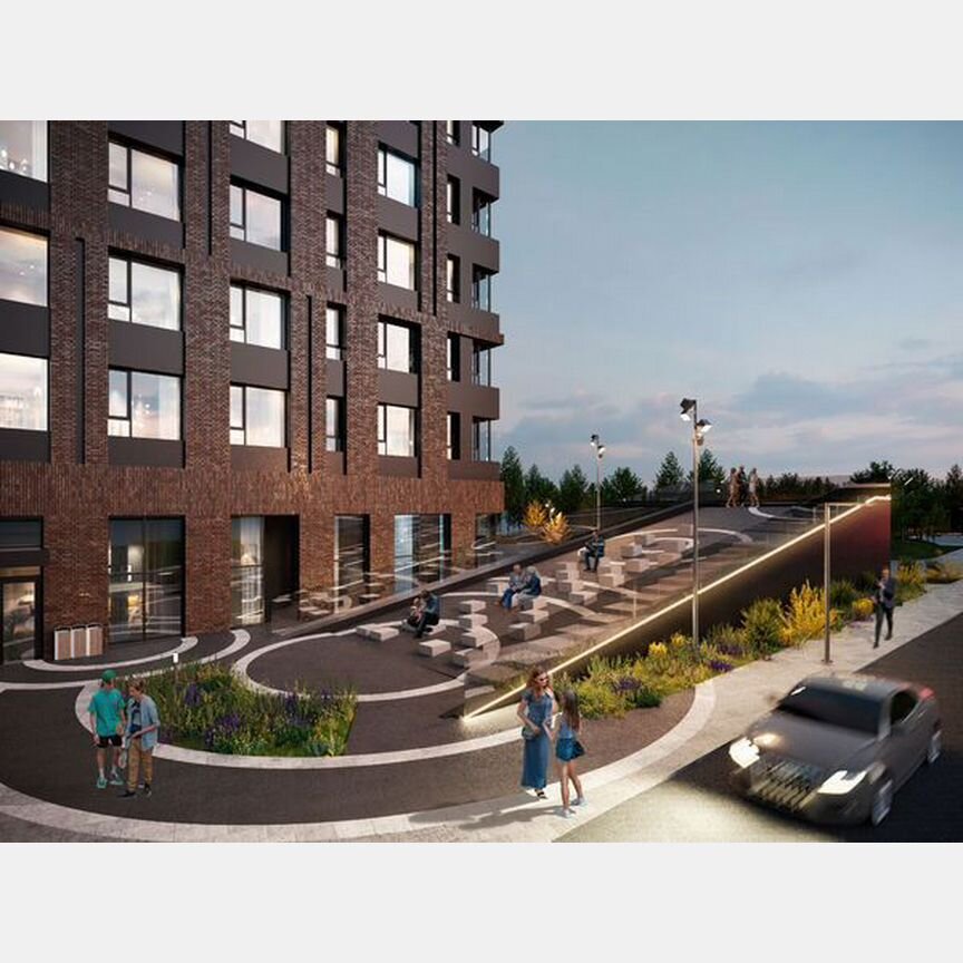 1-к. квартира, 41 м², 20/24 эт.