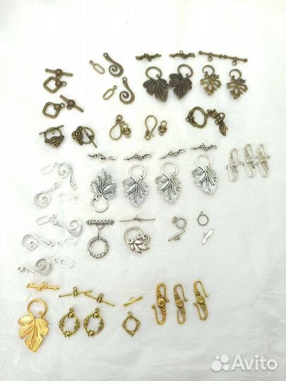 Фурнитура для бижутерии. Замок