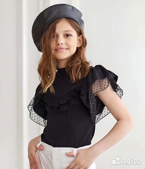 Школьная блузка 122-152