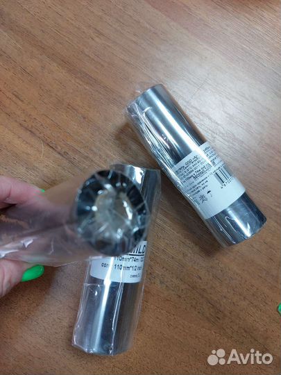 Термотрансферная пленка Риббон 110мм74мм