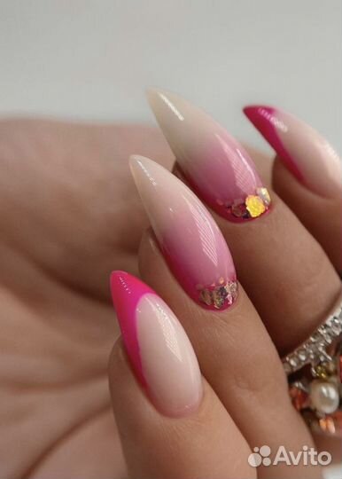Маникюр+педикюр с покрытием гель лак 2600