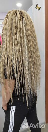 Де микс (дредолоконы, косички, синегалки)